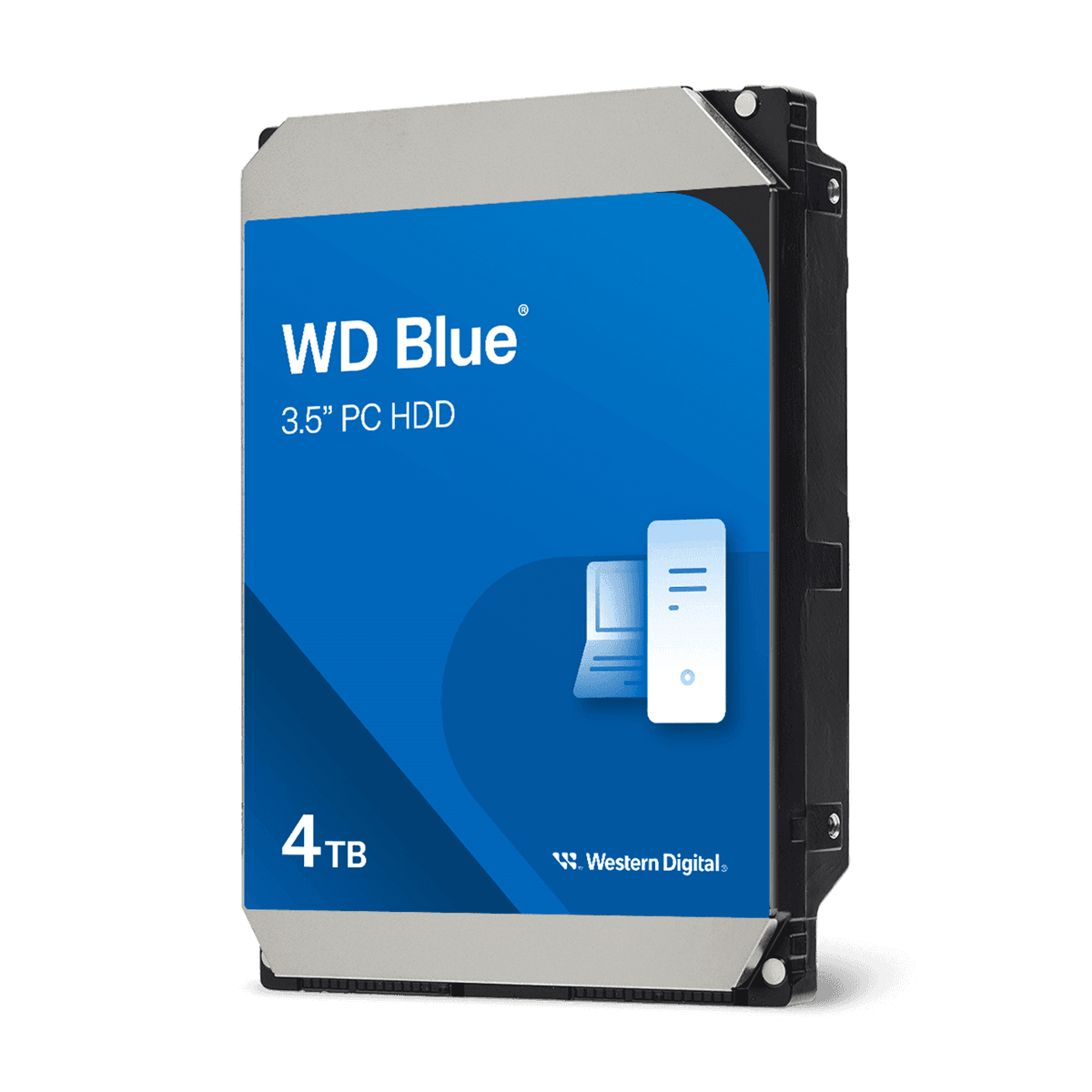 WD Blue PC Desktop Hard Drive - 4TB