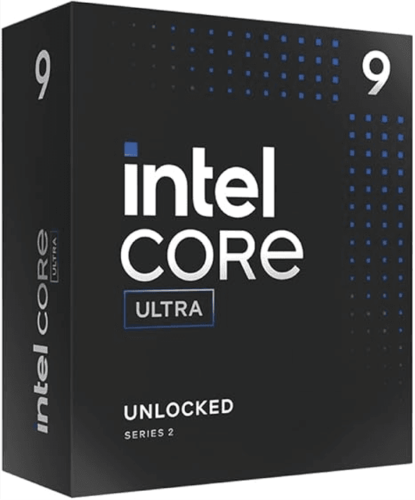 Intel Core Ultra 9 Desktop Processor 285K - 24 cores (8 P-cores + 16 E-cores) and 24 threads - Up to 5.7 GHz unlocked - 40 MB Cache - Compatible with Intel 800 series chipset-based motherboards - Inte