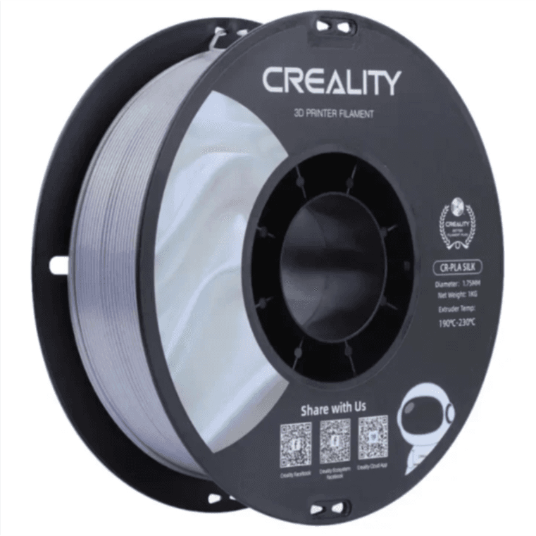 3D printer üçün plastik Creality Silk 3B324500276 Silver