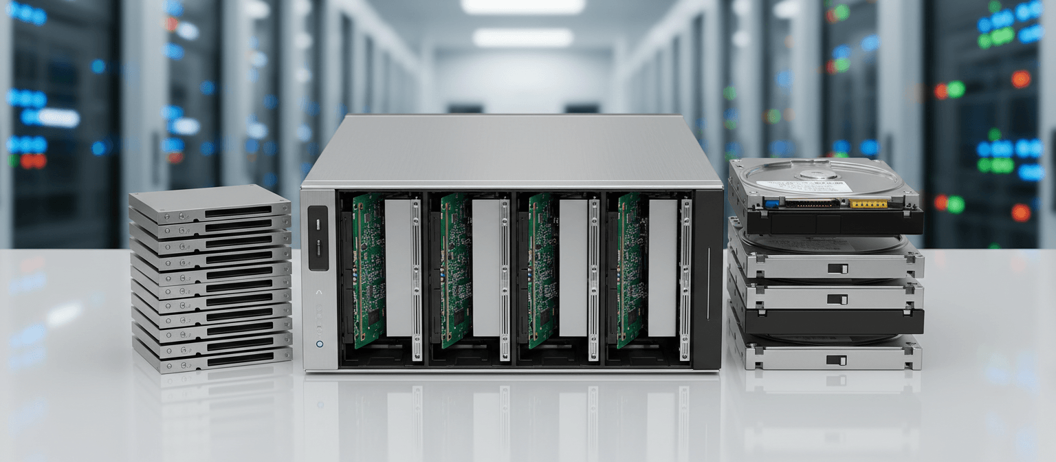 Server SSD, HDD, NAS Sistem və Enterprise Yaddaş